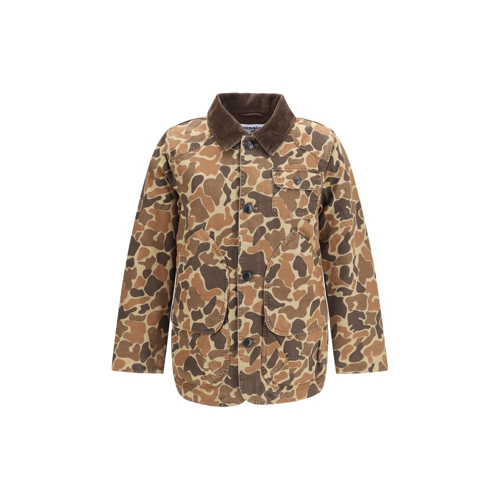 Sebago Braune Baumwolljacke in voller Länge