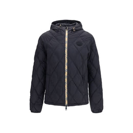 Burberry Schwarze Nylon-Shell-Jacke