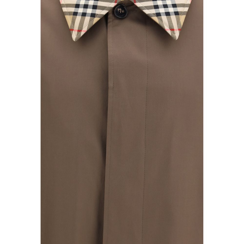 Burberry Brauner Baumwollmantel