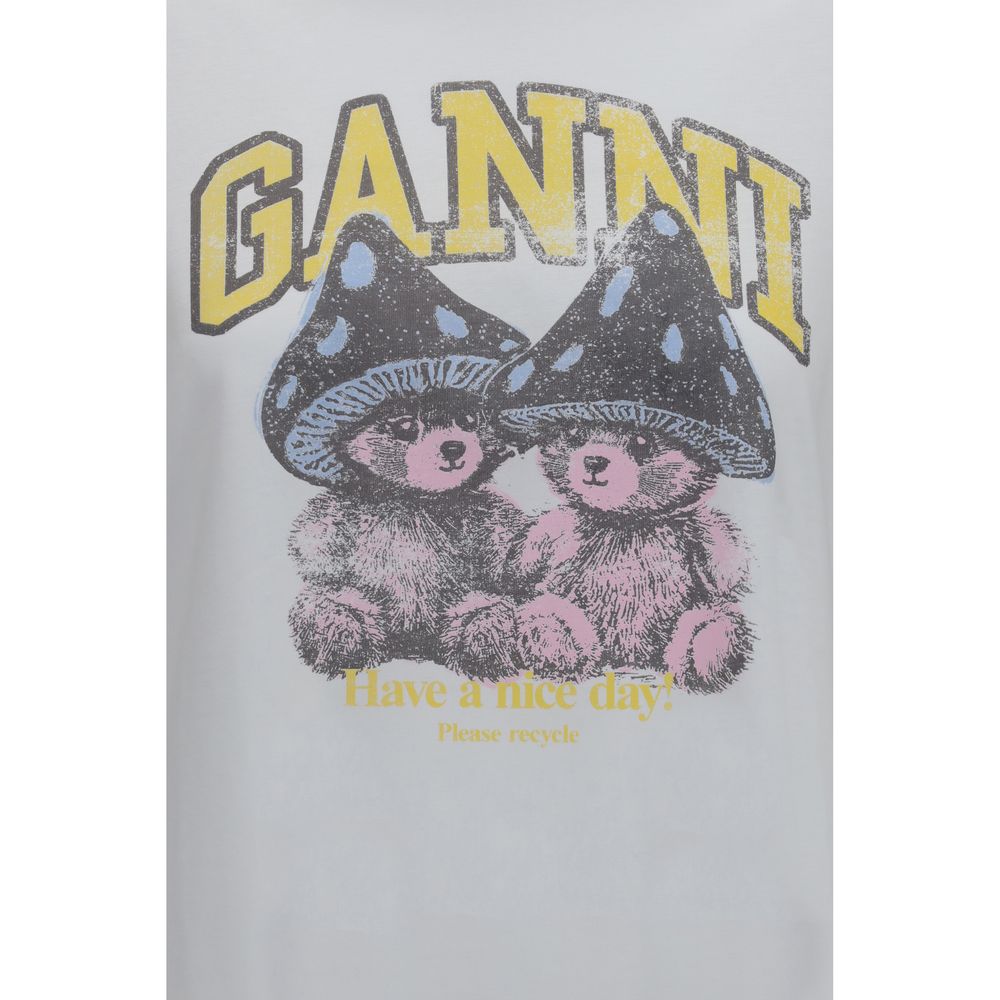 Ganni Weiße Baumwoll-Sportbekleidung