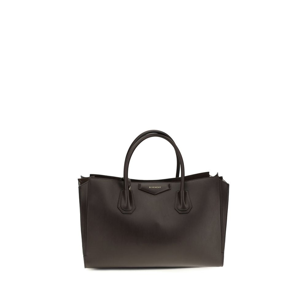 Givenchy Braune Kalbsleder Bos Taurus Schultertasche