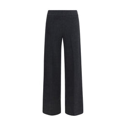 Avenue Montaigne Graue Baumwoll-Freizeithose