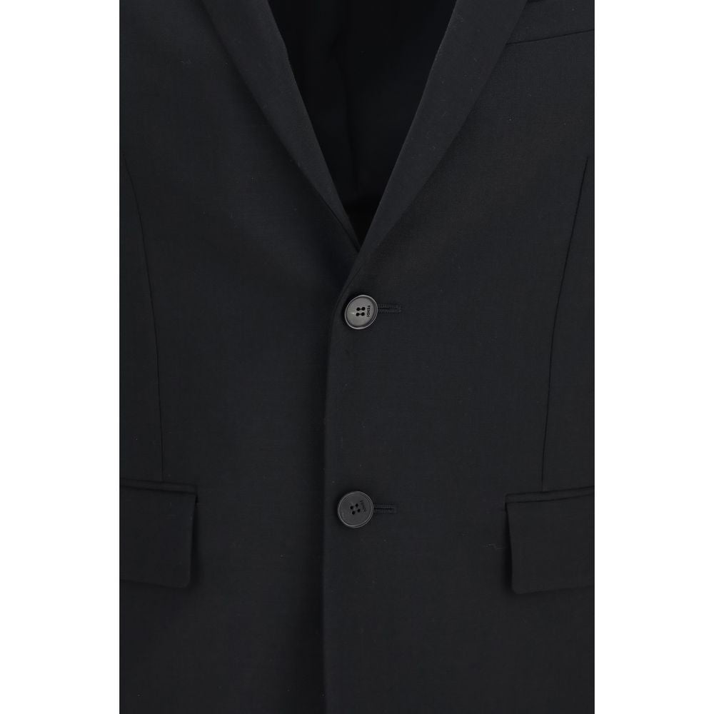 Fendi Schwarzer Mohair-Blazer