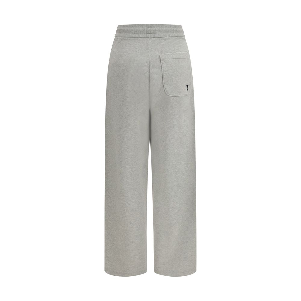 Ami Paris Grauer Baumwoll-Trainingsanzug