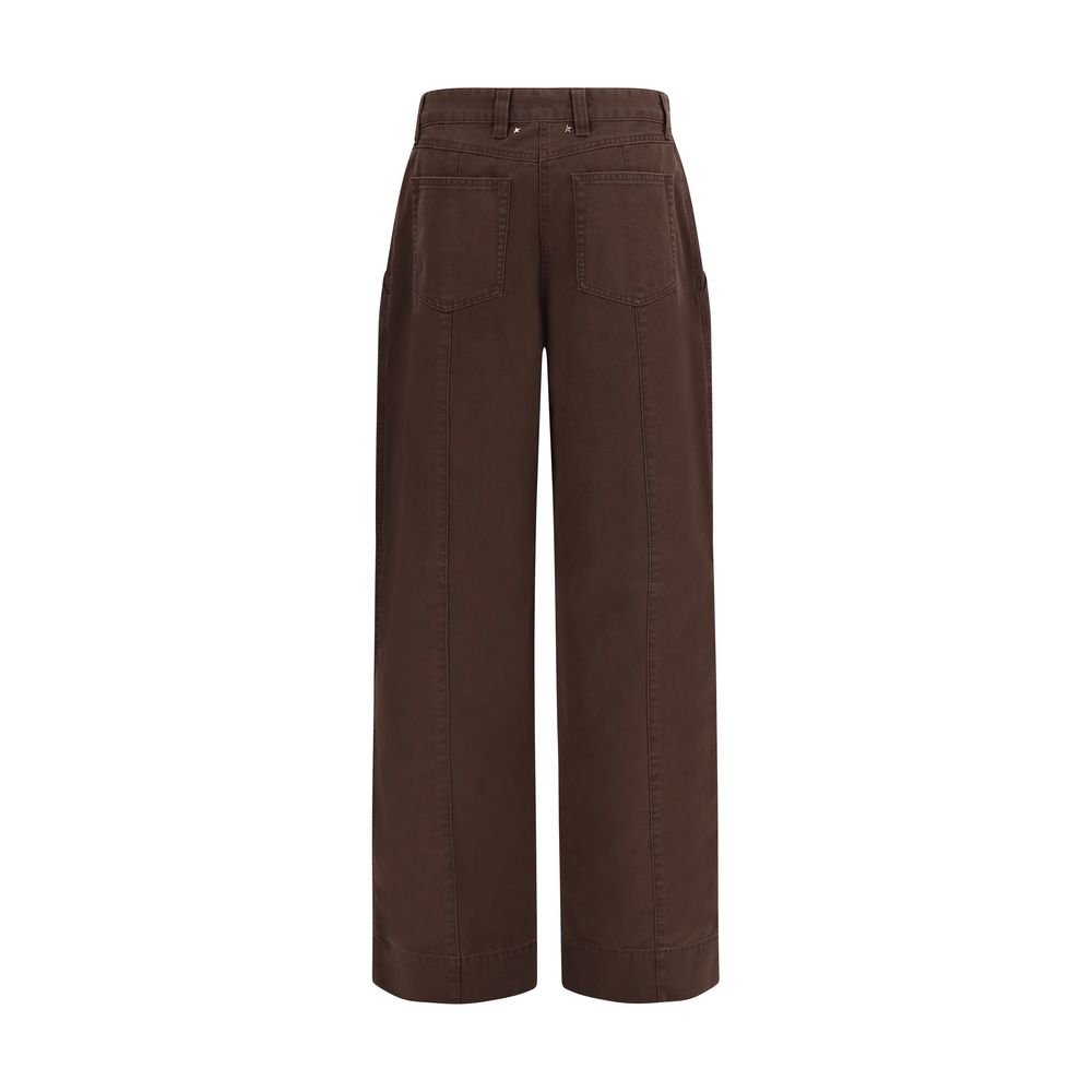 Golden Goose Braune Cargohose aus Baumwolle