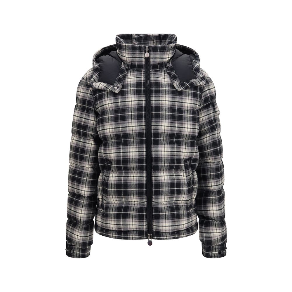 Moncler Schwarze Baumwoll-Shell-Jacke