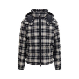 Moncler Schwarze Baumwoll-Shell-Jacke
