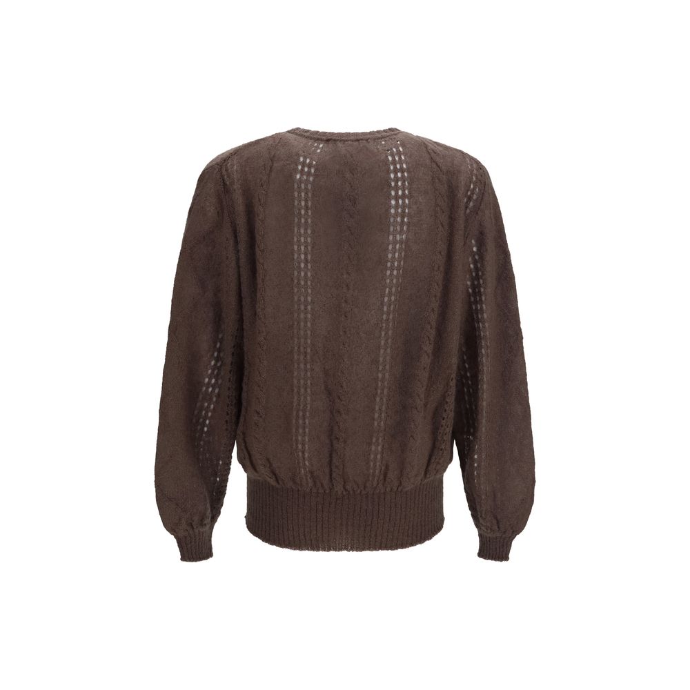 Magliano Brauner Mohair-Cardigan