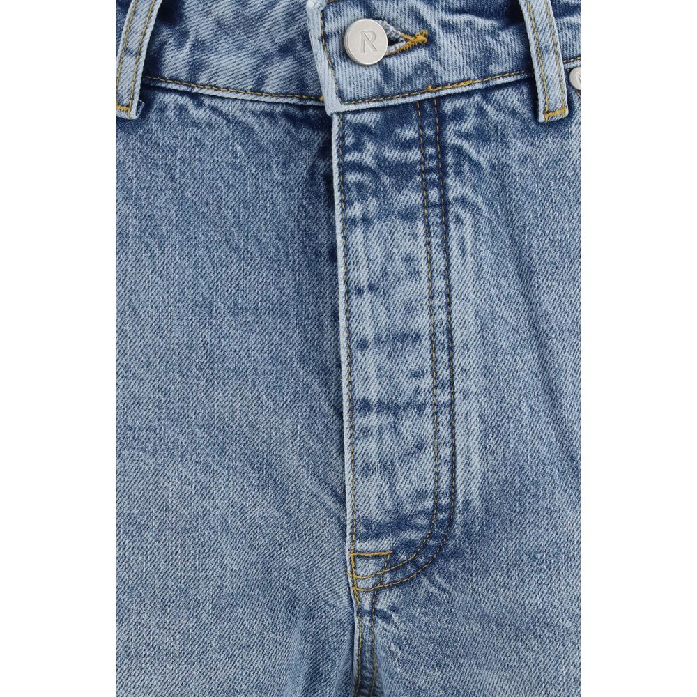 Represent Blaue Jeans aus Baumwolle im geraden Schnitt