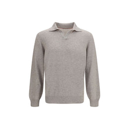 Brunello Cucinelli Grauer Kaschmir-Pullover
