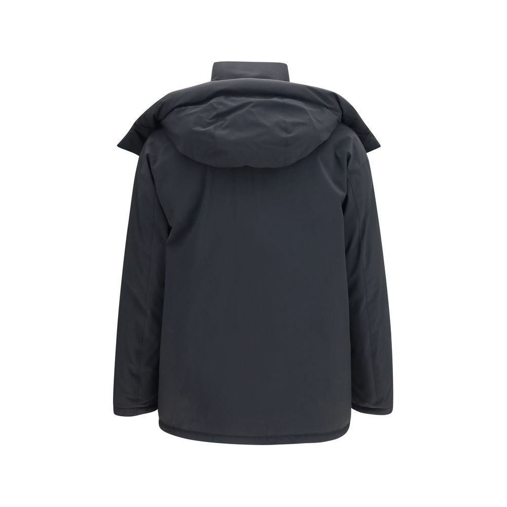 LAMINAR Schwarze Daunenjacke aus Shell