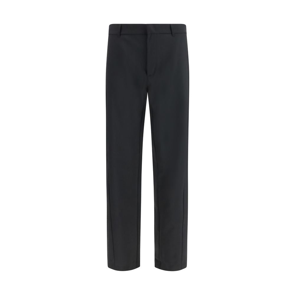 LAMINAR Schwarze Hose aus Polyester