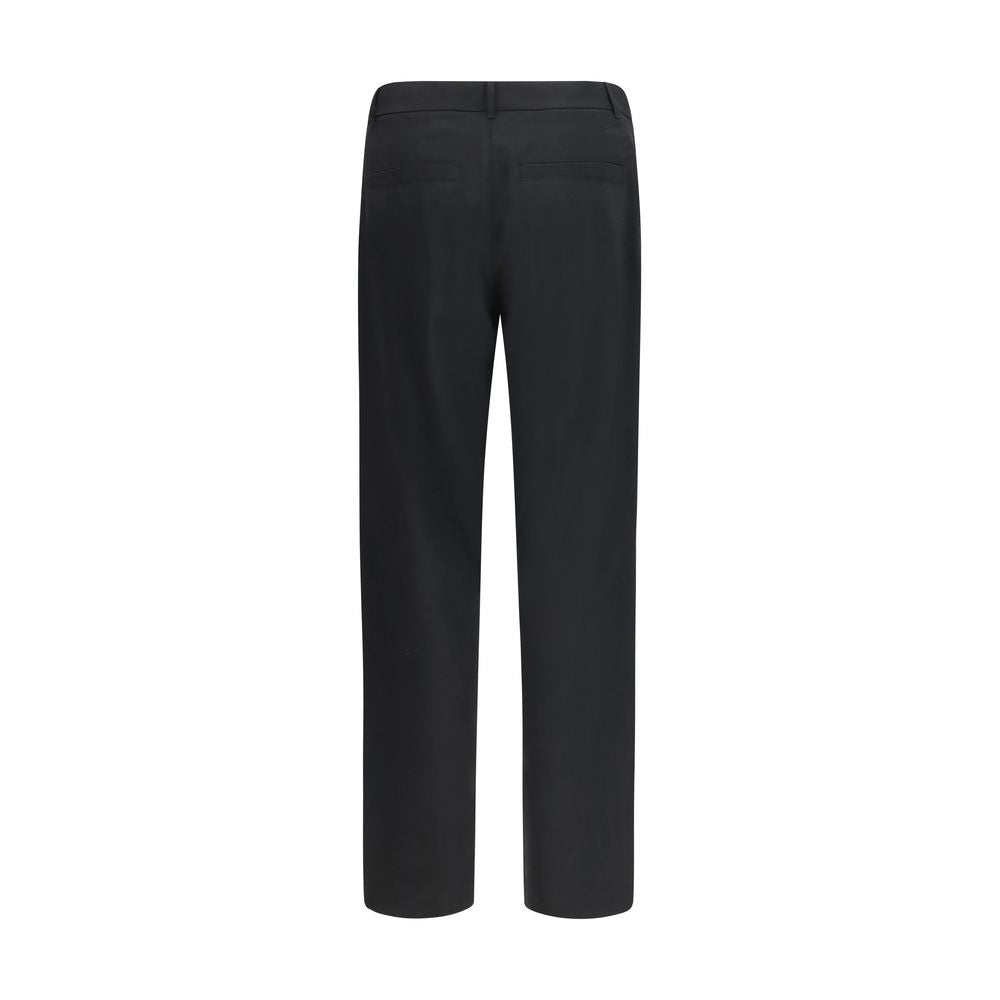 LAMINAR Schwarze Hose aus Polyester