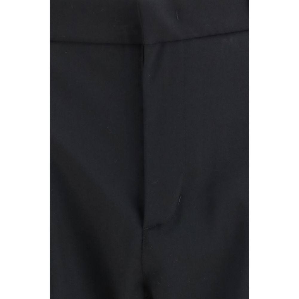 LAMINAR Schwarze Hose aus Polyester