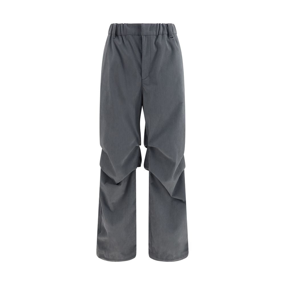 LAMINAR Graue Freizeithose aus Polyester
