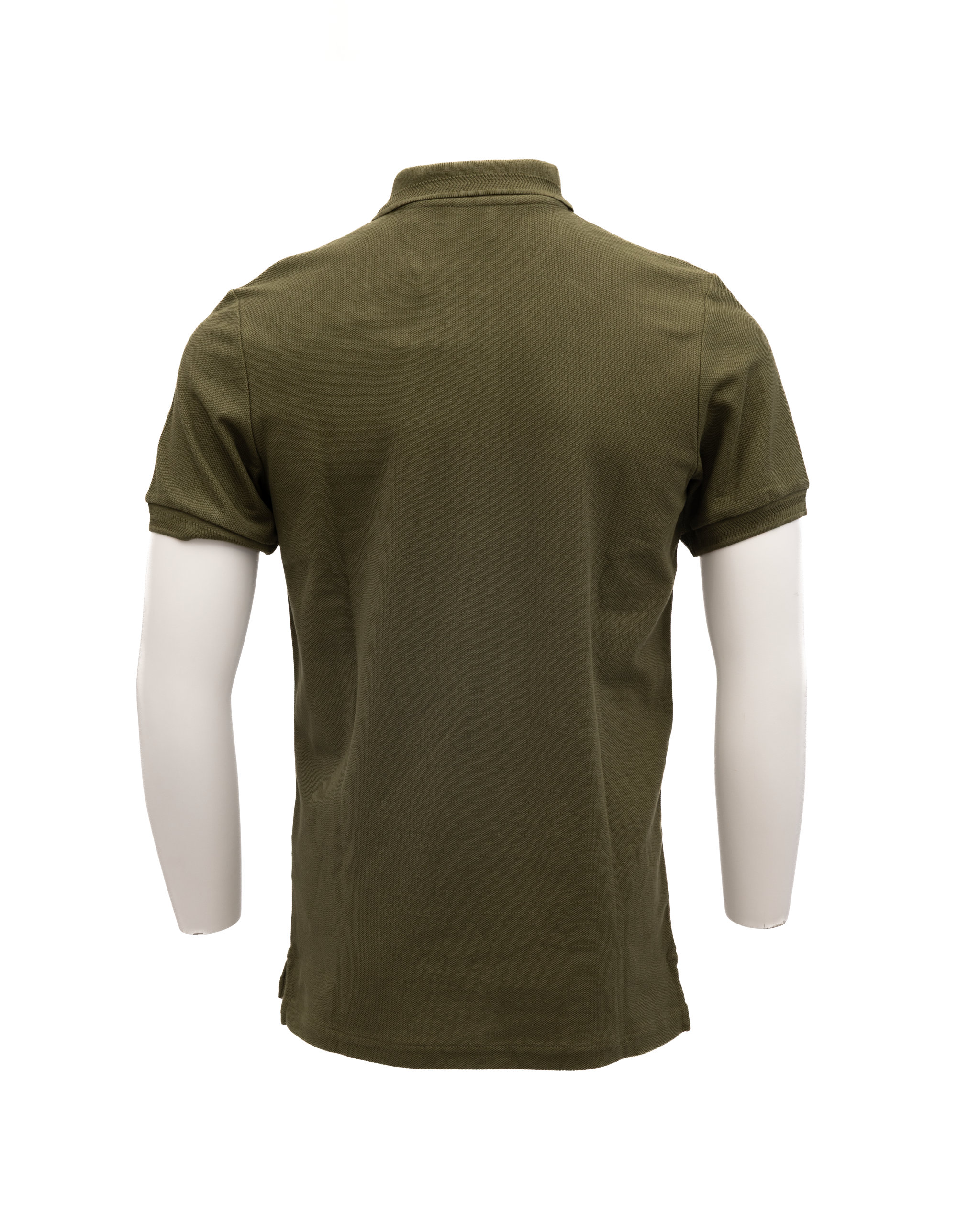 Burberry Olivfarbene Baumwoll-Poloshirts