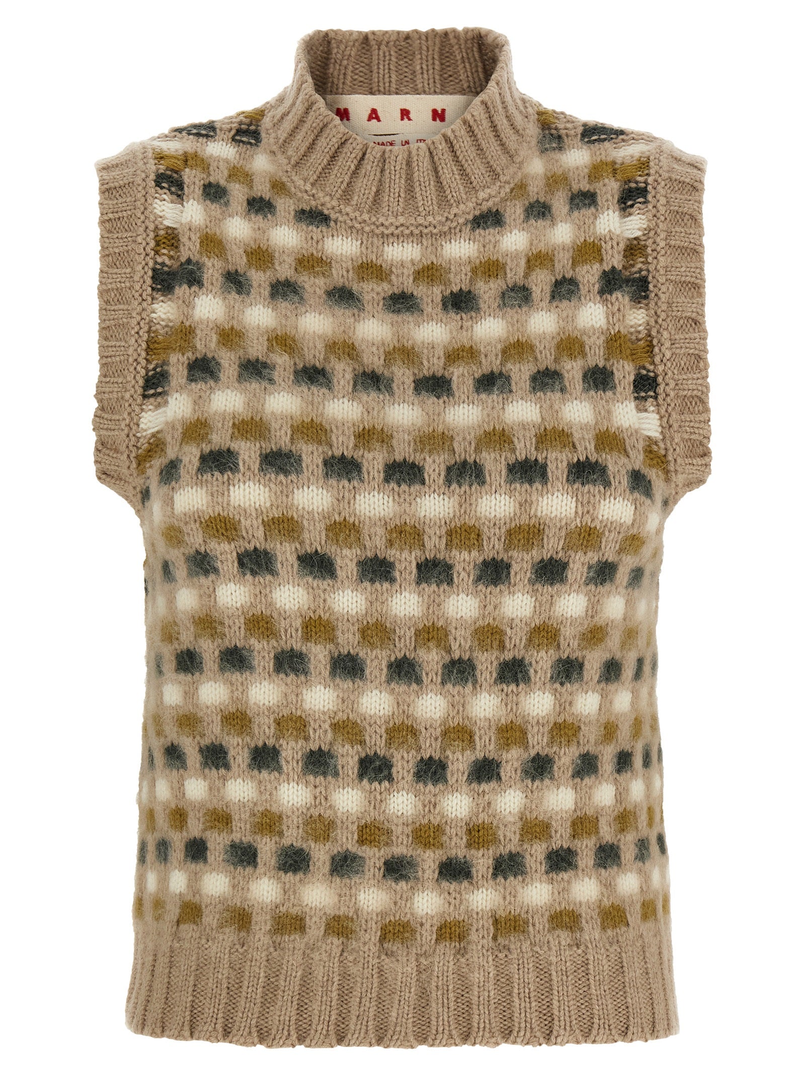 Marni Beige Woll-Weste