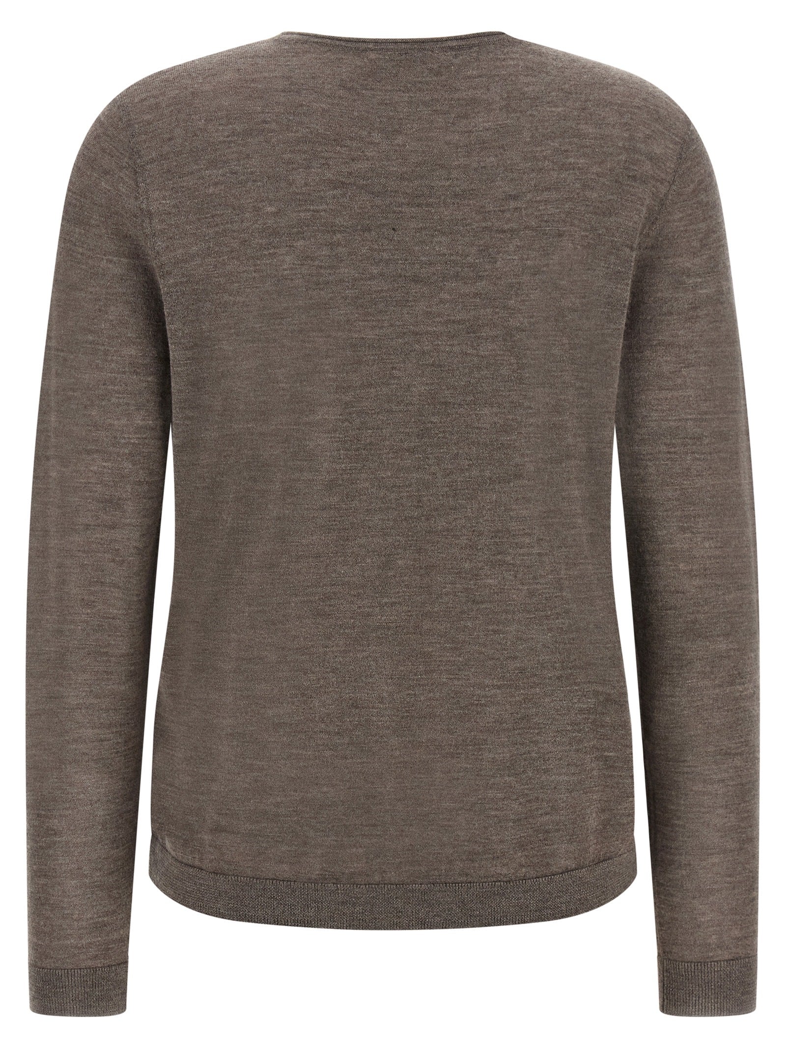 CO Brauner Kaschmir-Strickjacke