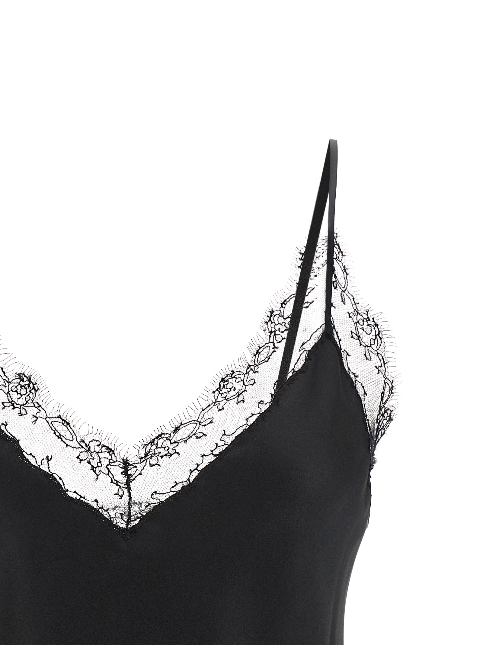 Ermanno Scervino Schwarzes Seiden-Dessous