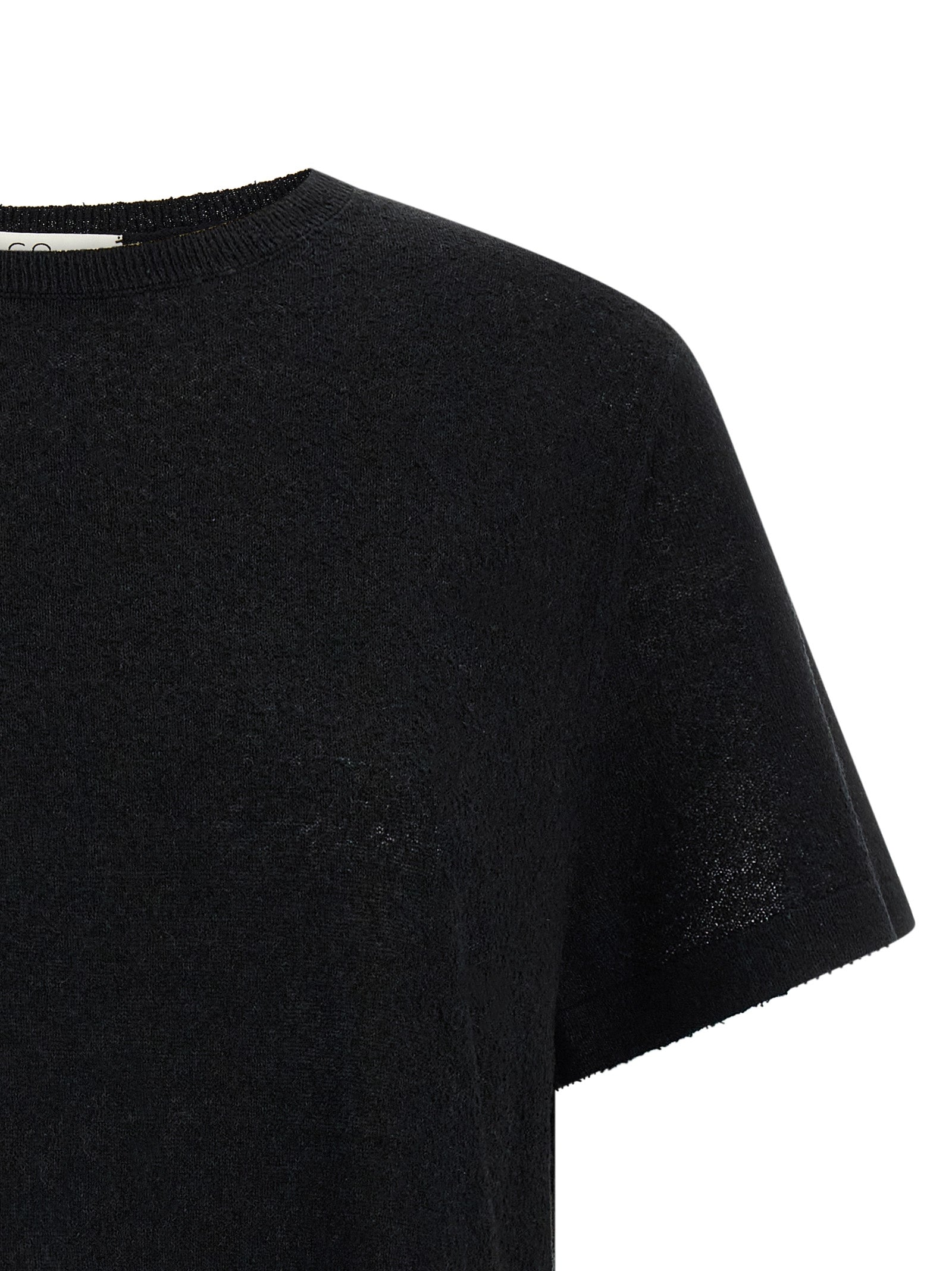 CO Schwarze Seidenbluse