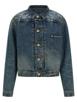 Kenzo Blaue Jeansjacke aus Baumwolle