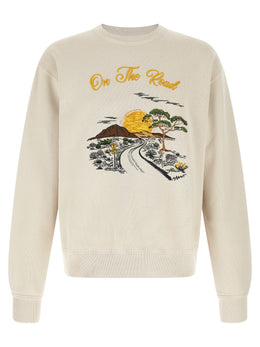 Isabel Marant Weißes Baumwoll-Sweatshirt