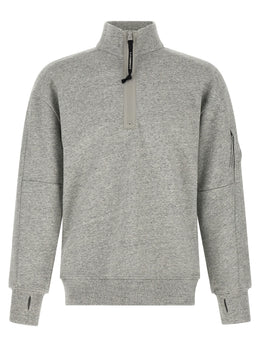 C.P. Company Grauer Baumwollpullover