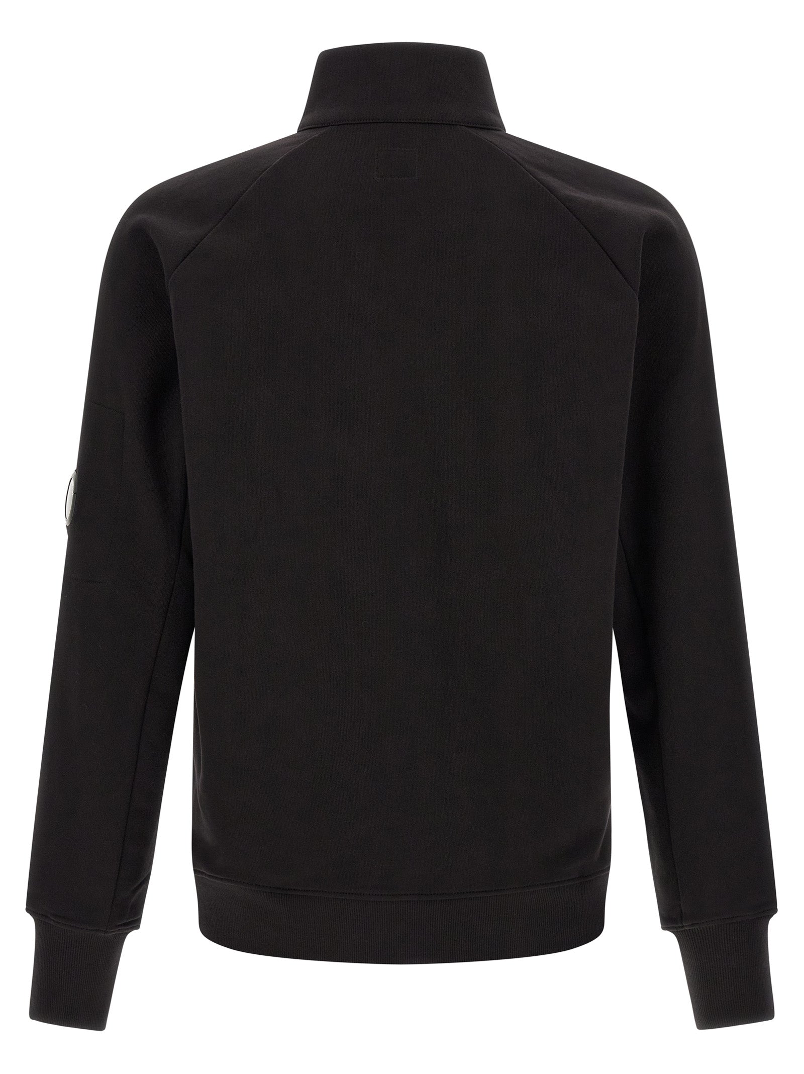 C.P. Company Schwarzer Baumwoll-Sweatshirt