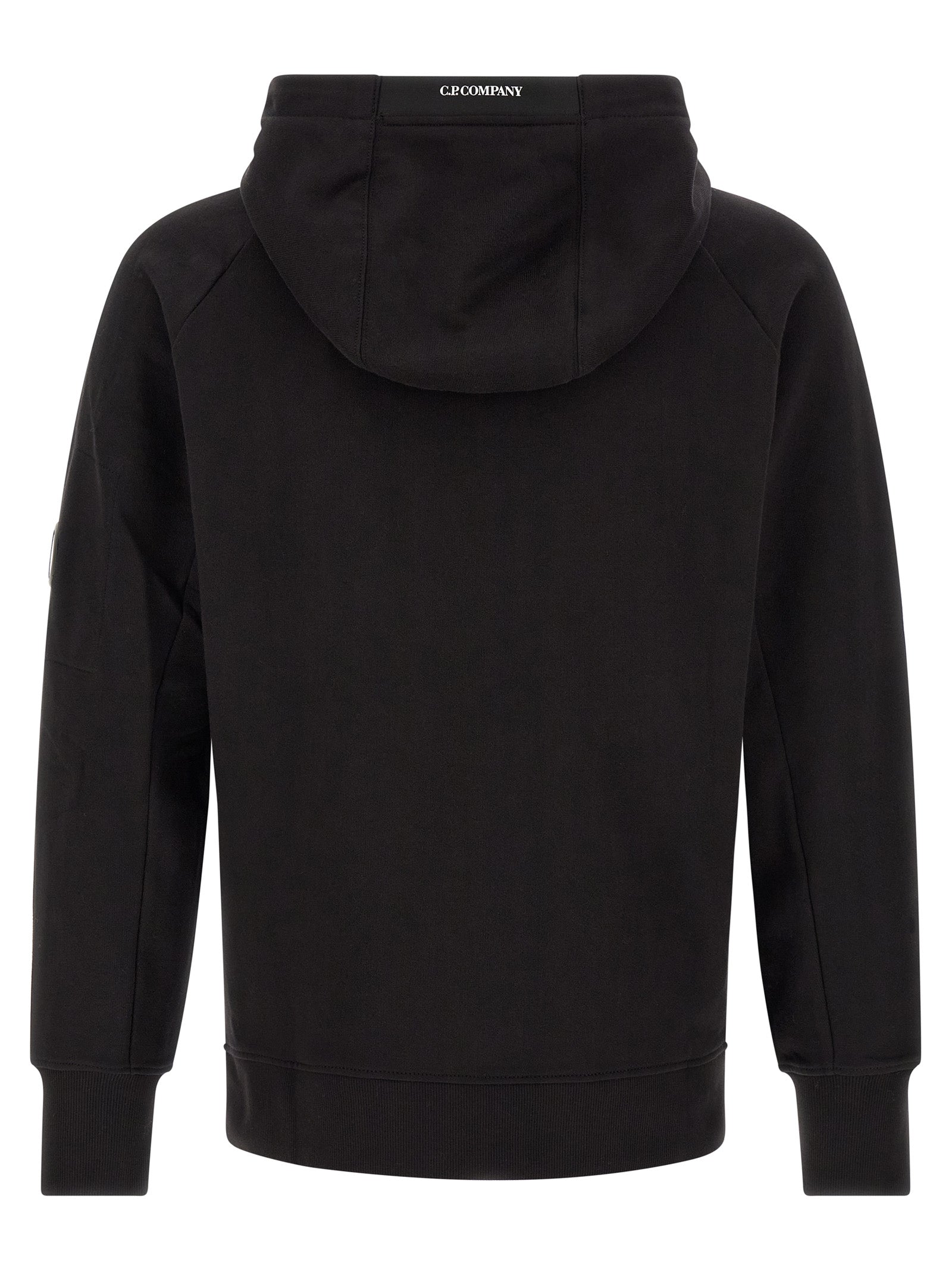 C.P. Company Schwarzer Baumwoll-Sweatshirt