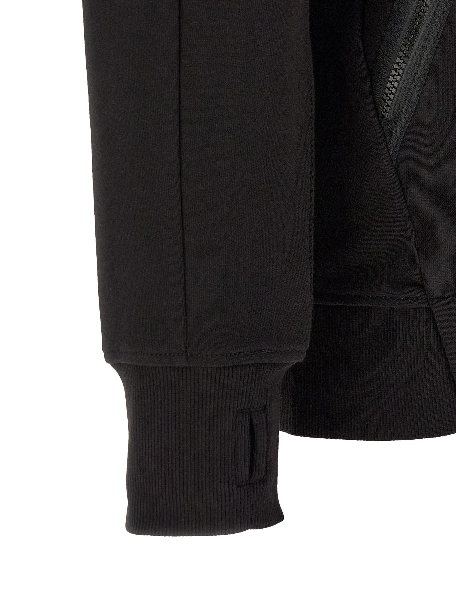 C.P. Company Schwarzer Baumwoll-Sweatshirt