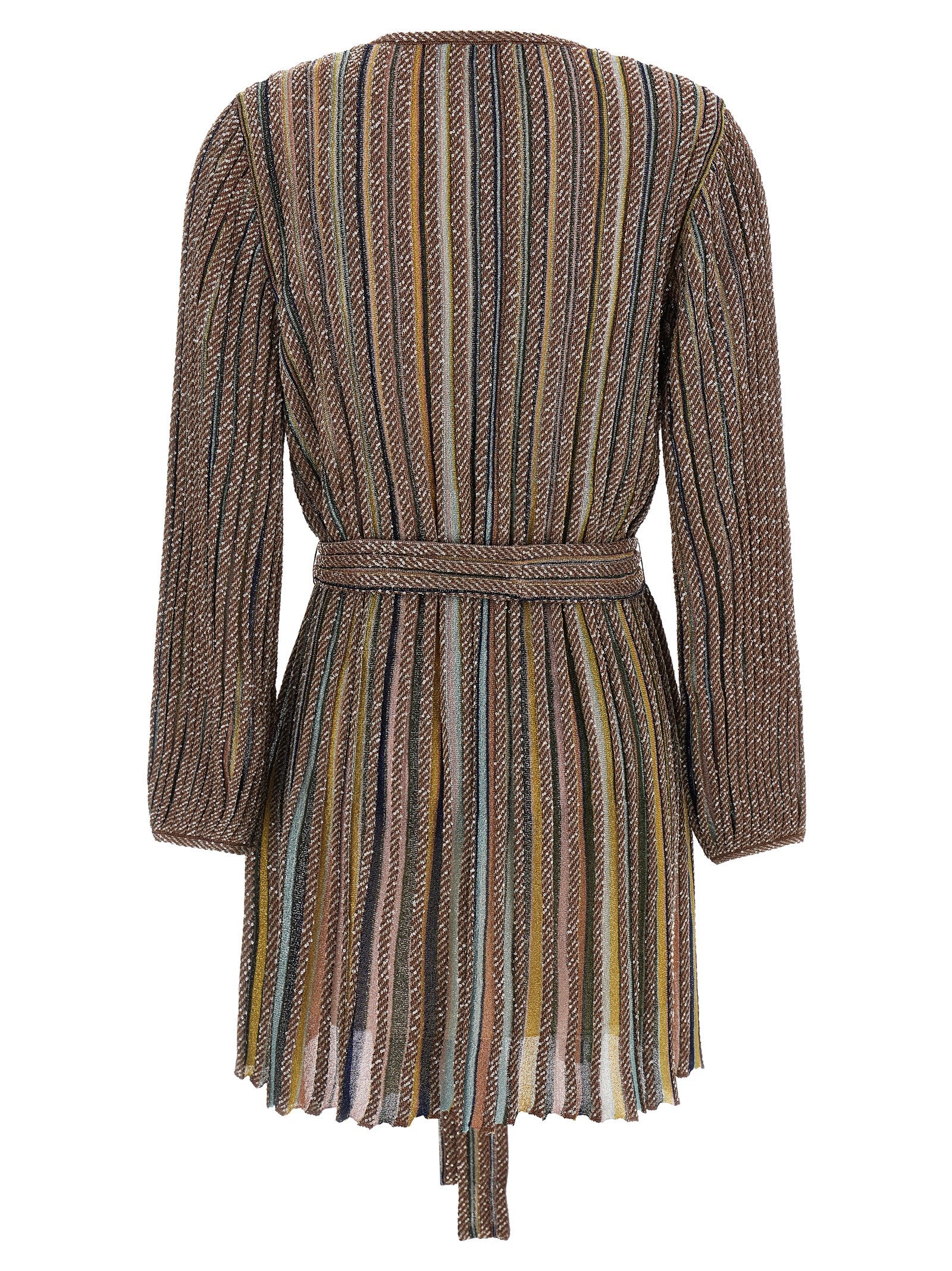 Missoni Kurzes Kleid aus Viskose in Multicolor