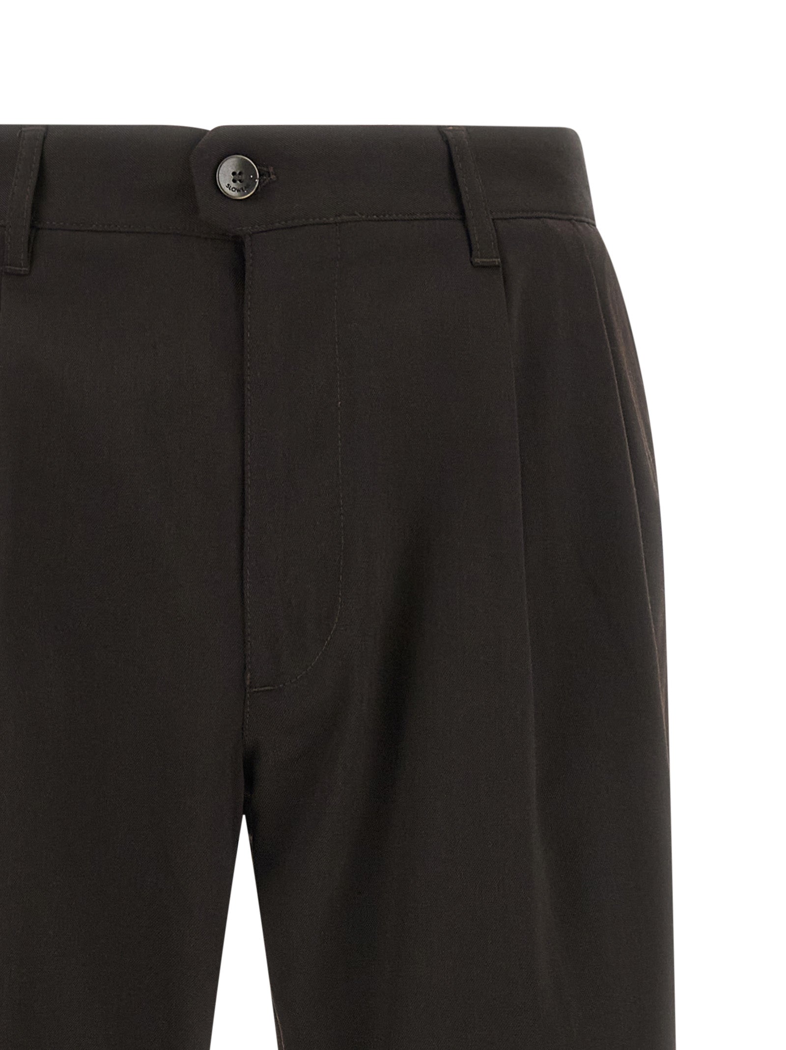 Incotex Braune Hose aus Polyester