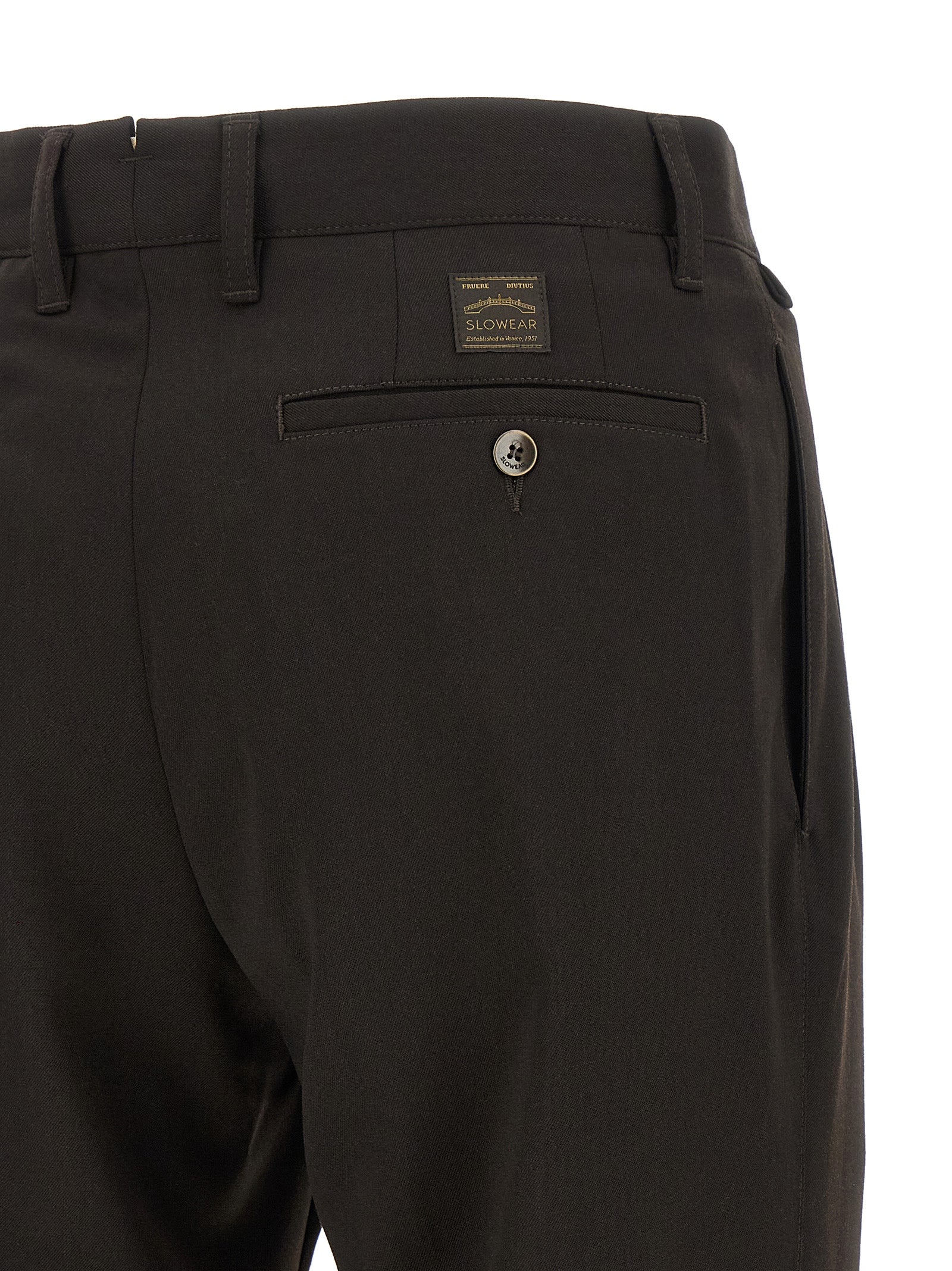 Incotex Braune Hose aus Polyester