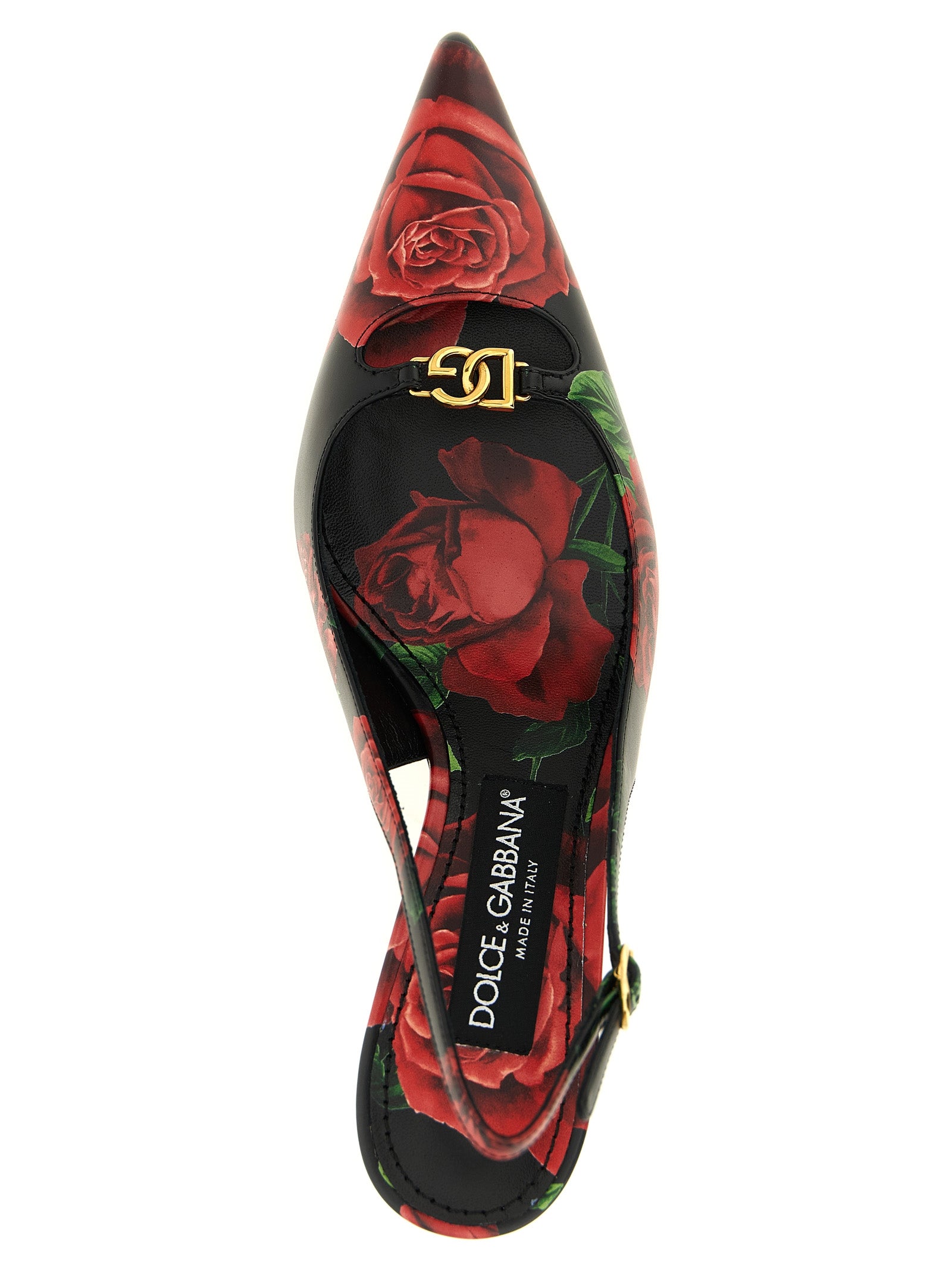 Dolce & Gabbana Midi-Pumps aus mehrfarbigem Kalbsleder