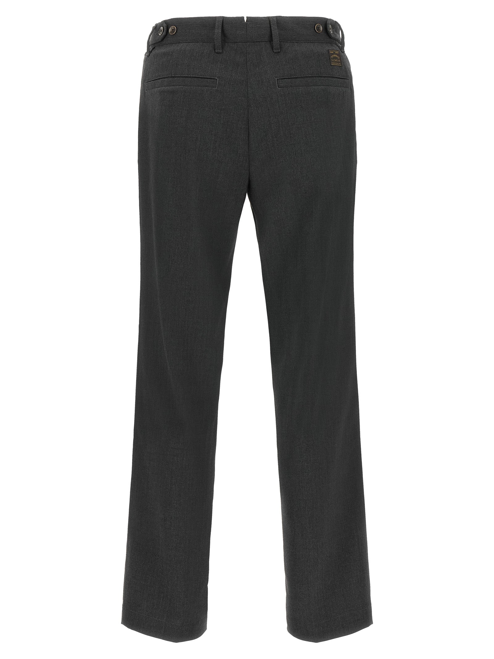 Incotex Graue Polyester-Anzughose