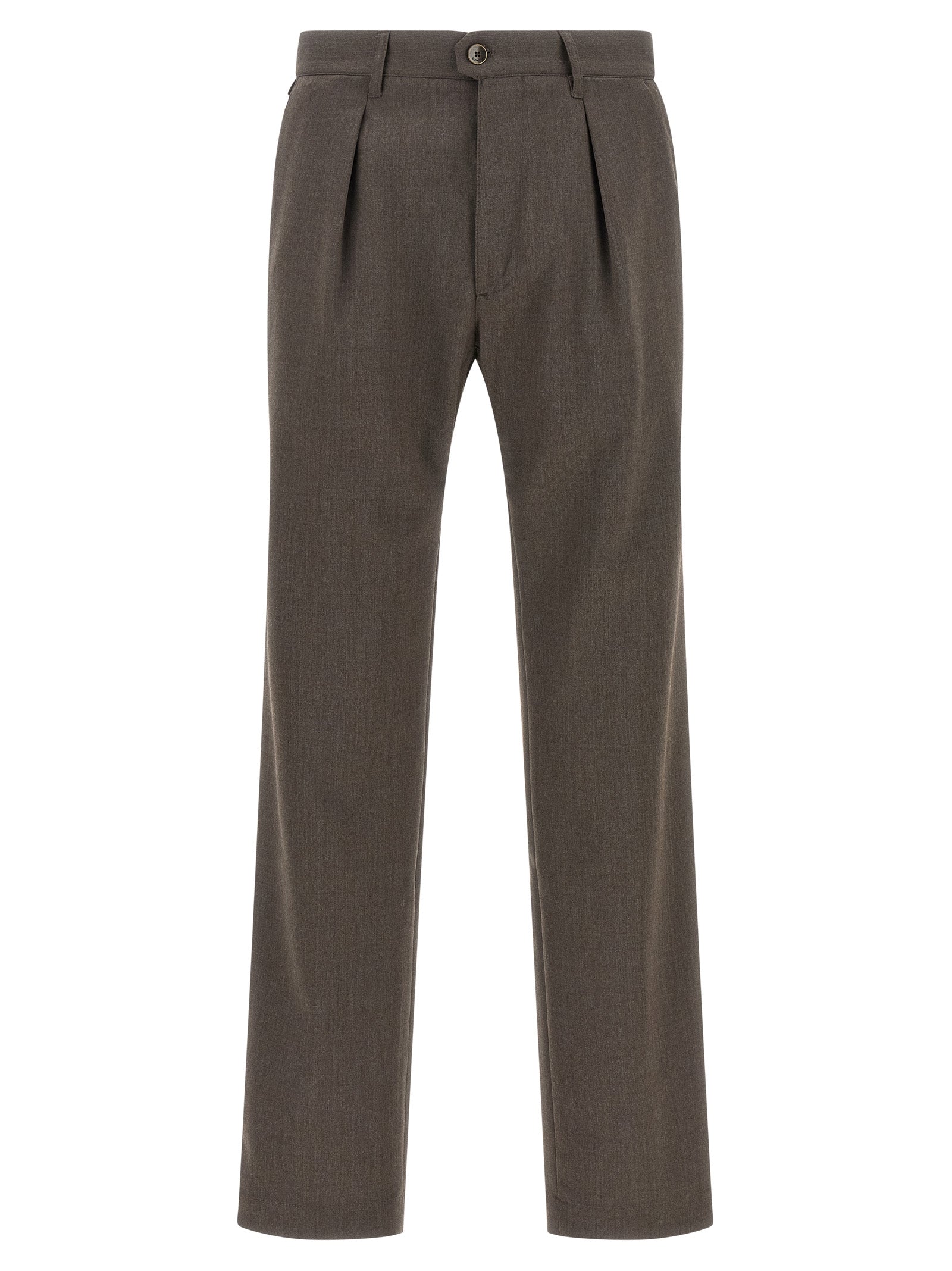 Incotex Braune Hose aus Polyester
