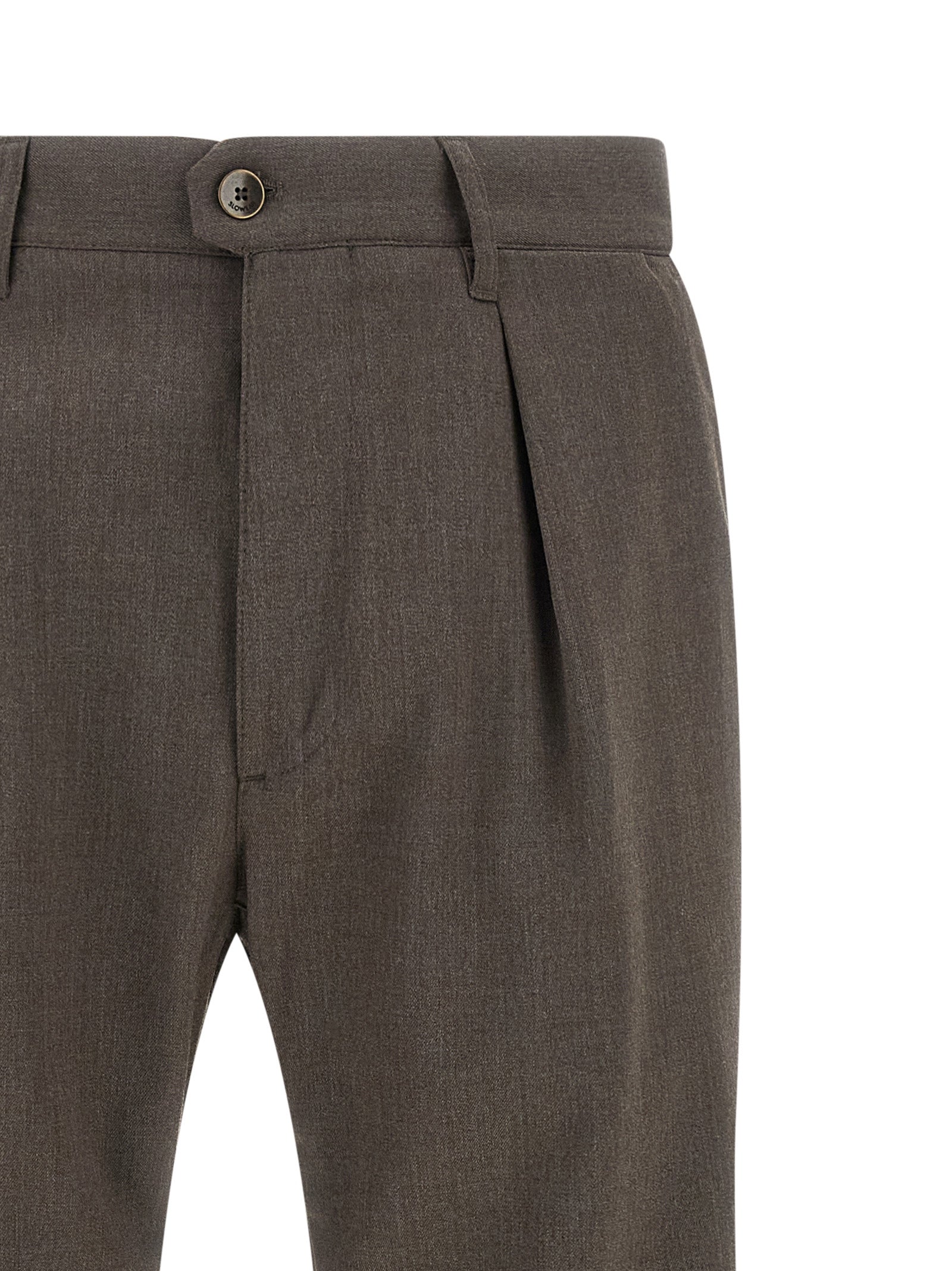 Incotex Braune Hose aus Polyester
