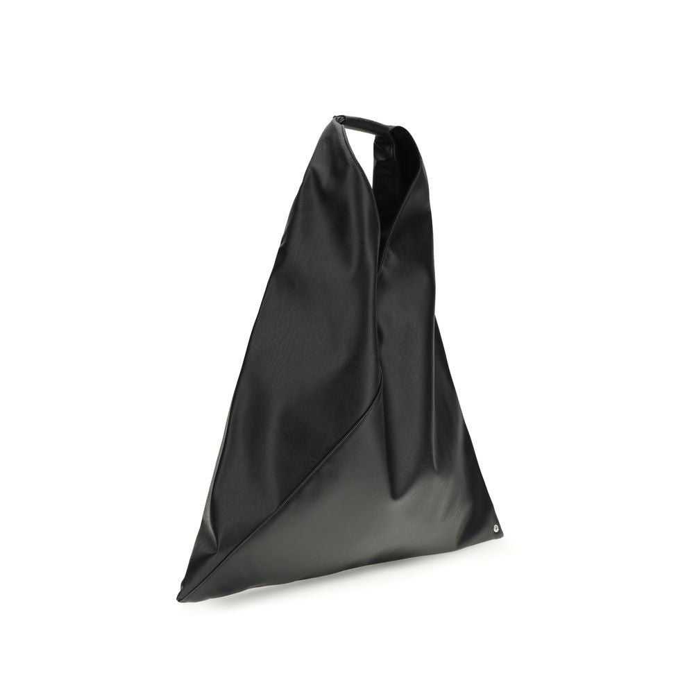 MM6 Schwarze Handtasche aus Polyethylen