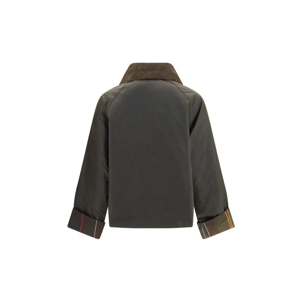 Barbour Baumwolljacke in Zweifarbenoptik