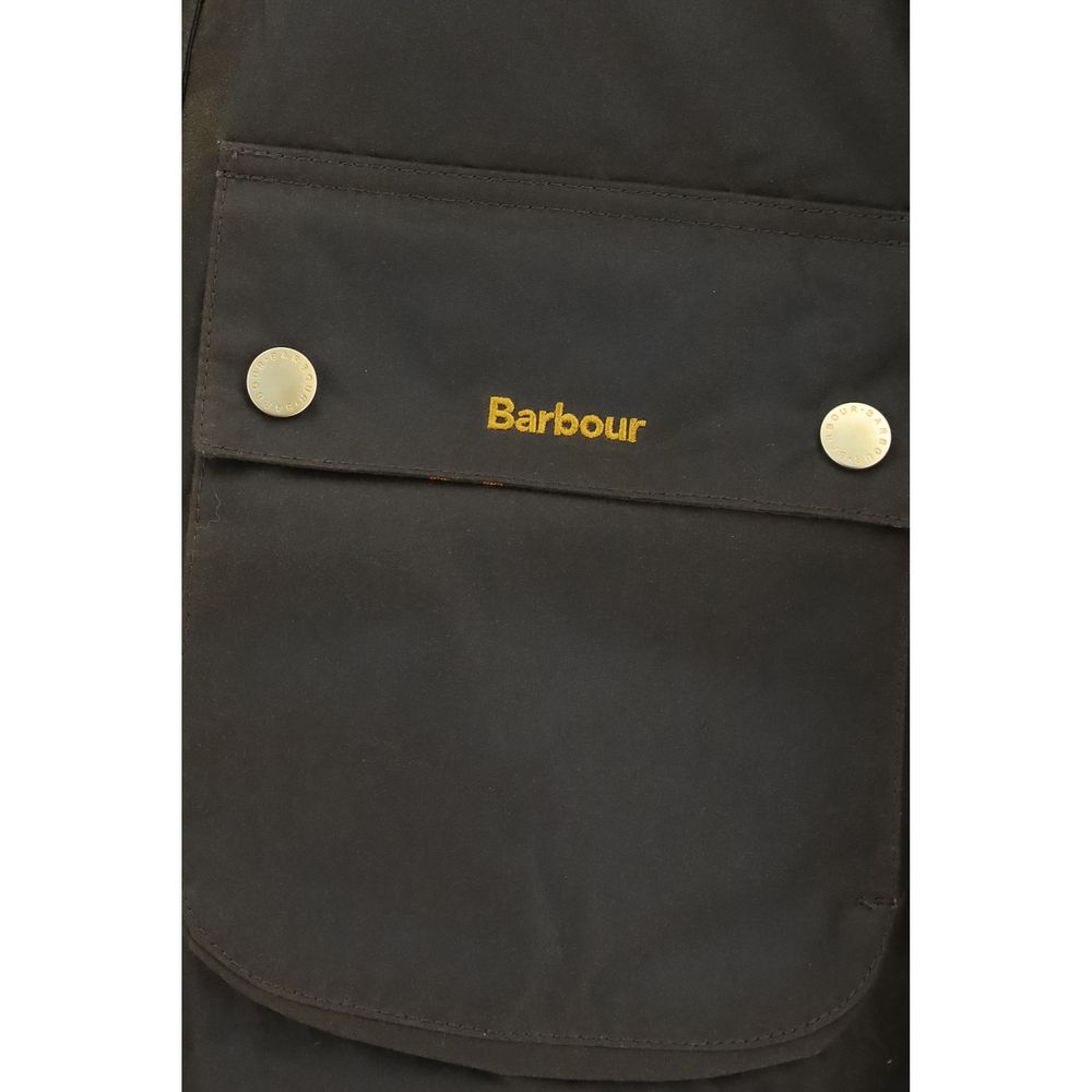Barbour Baumwolljacke in Zweifarbenoptik