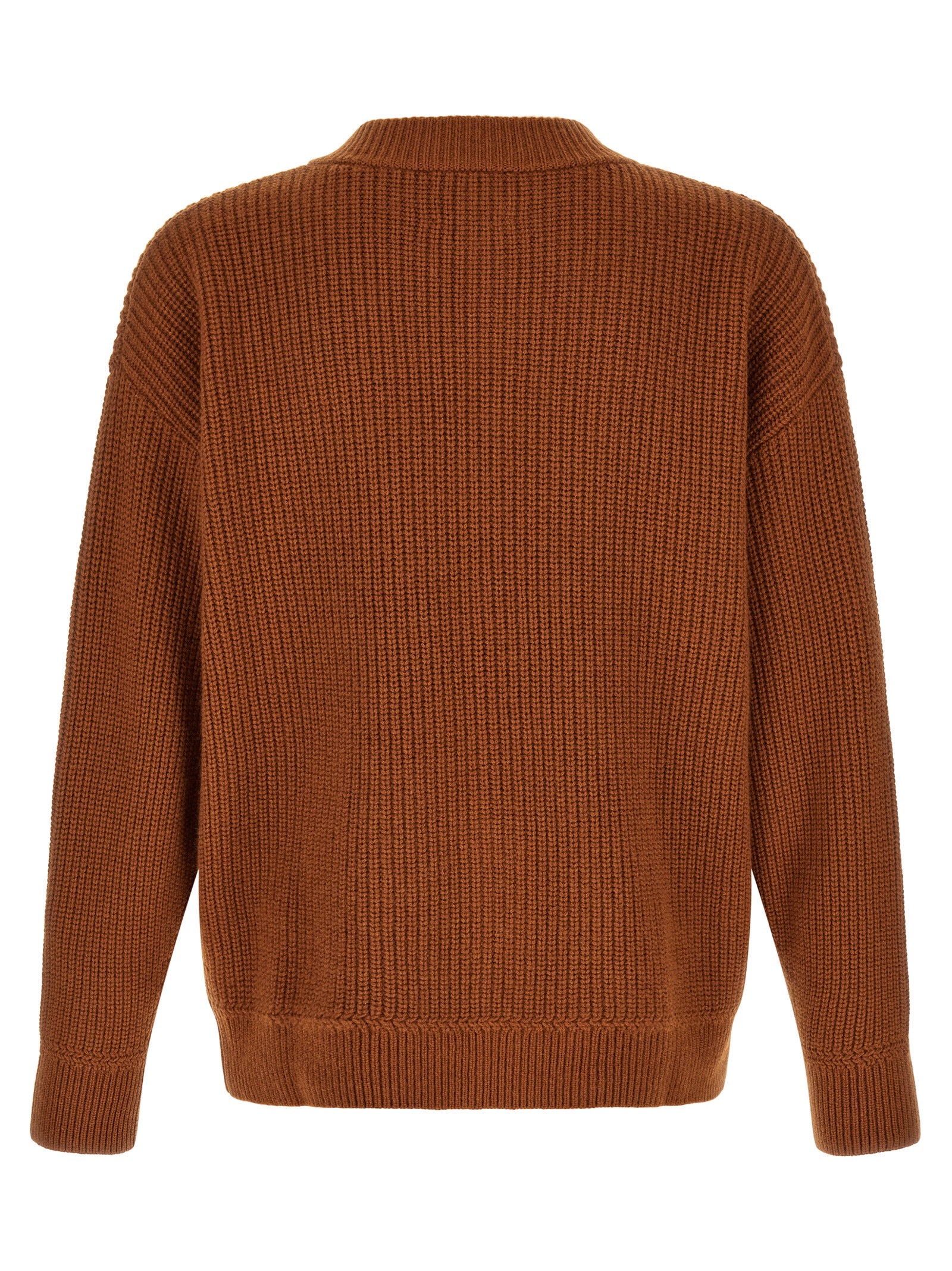 Isabel Marant Brauner Cardigan aus Merinowolle