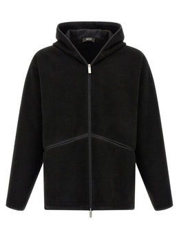 LAMINAR Schwarze Shell-Jacke aus Polyester