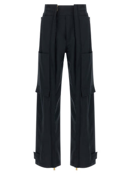 Darkpark Blaue Cargohose aus Polyester