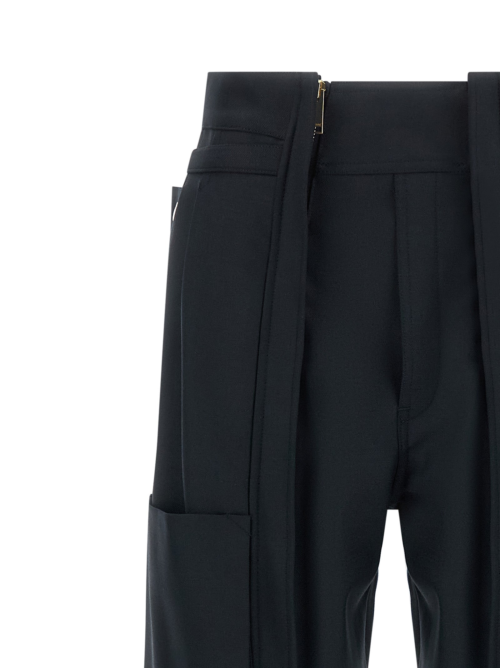 Darkpark Blaue Cargohose aus Polyester