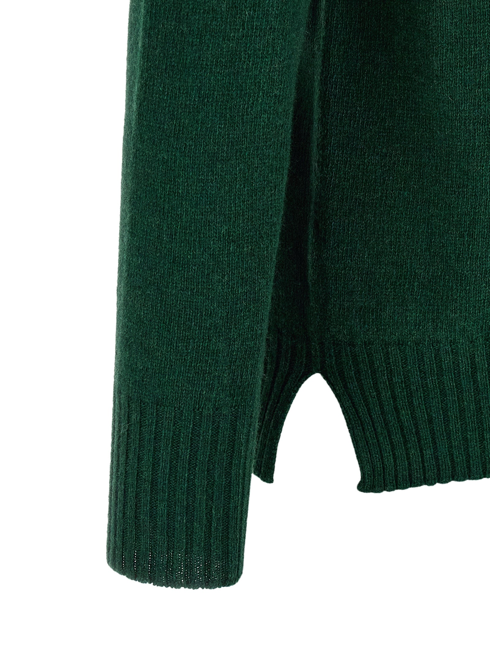 MA'RY'YA Zweifarbige Kaschmir-Strickjacke