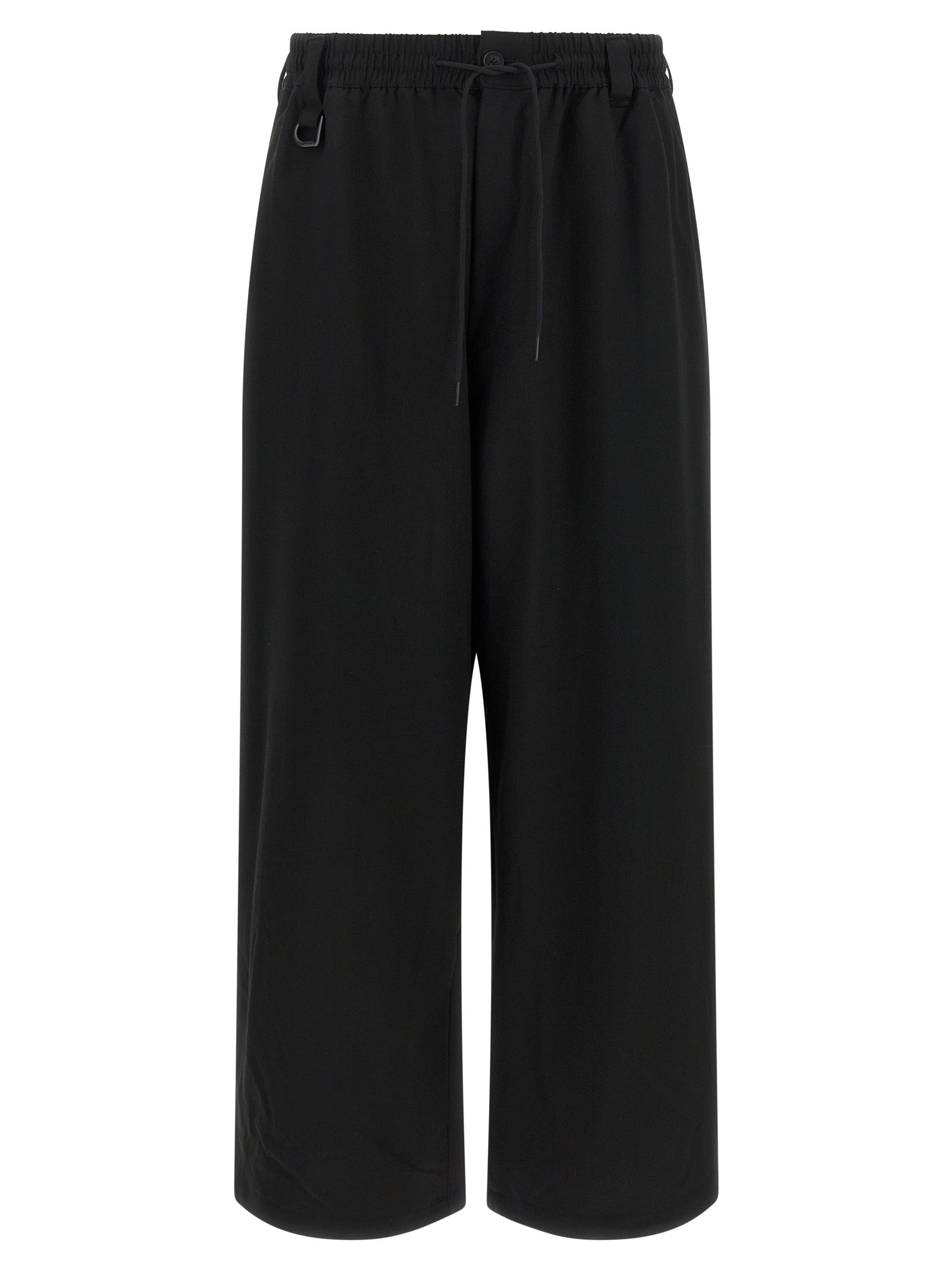 Y-3 Schwarze Woll-Freizeithose