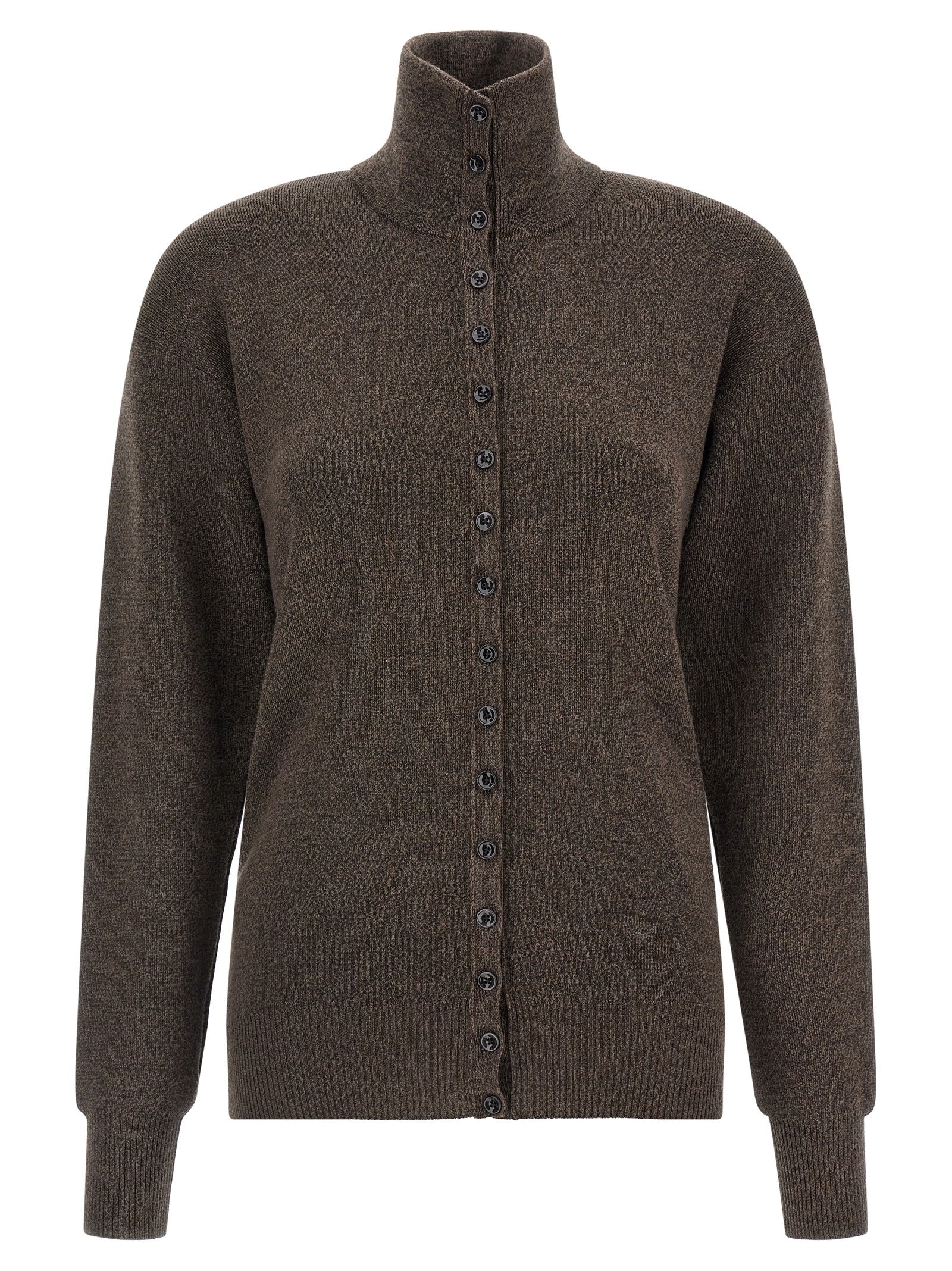 Lemaire Brauner Wollcardigan