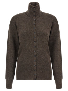 Lemaire Brauner Wollcardigan