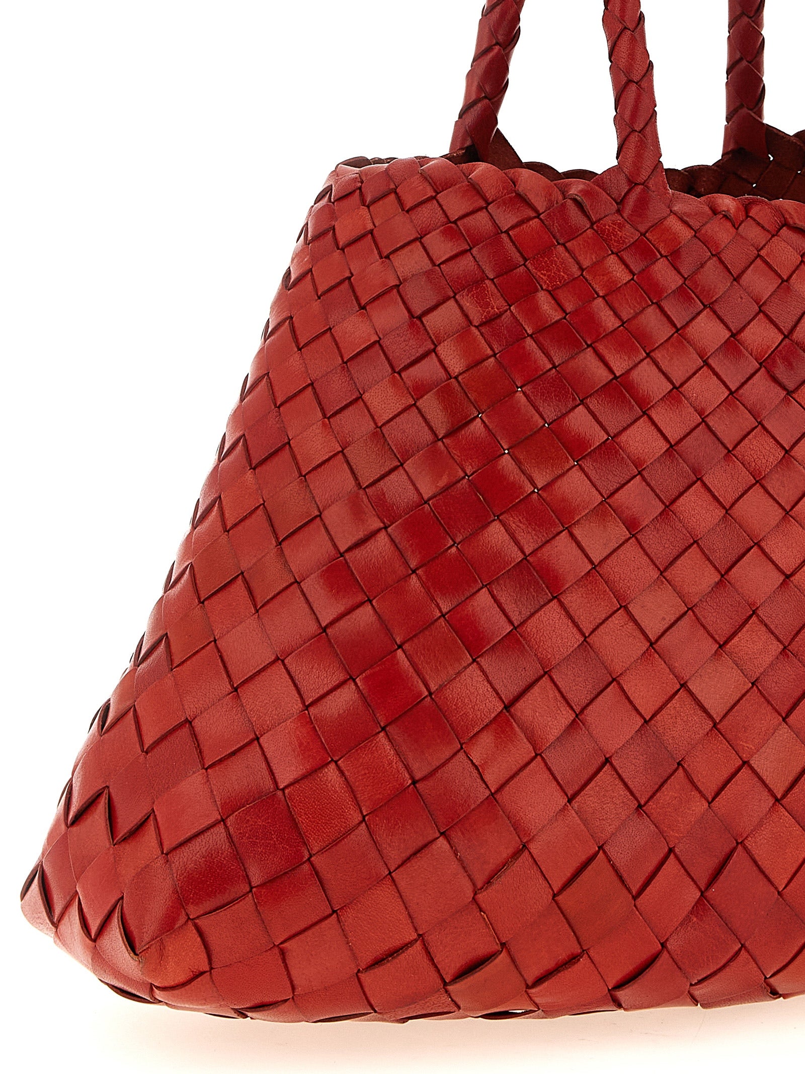 Dragon Diffusion Rote Kalbsleder-Handtasche