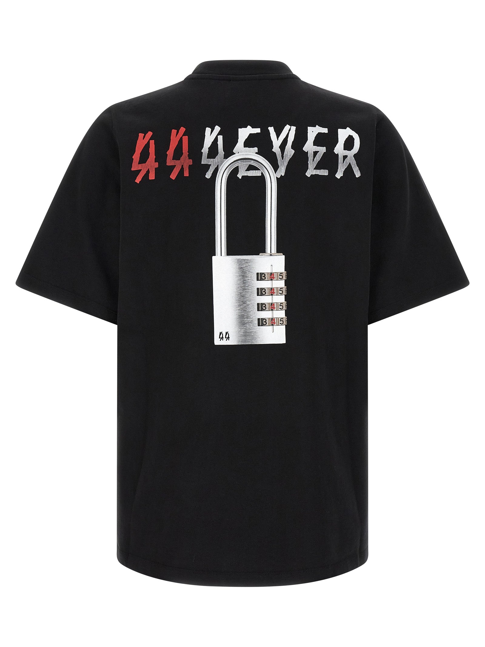 44 Label Group Schwarzer Baumwoll-Sportswear-Artikel